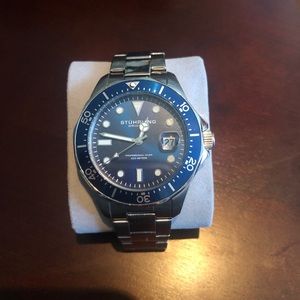 stuhrling original men's professional dive watch